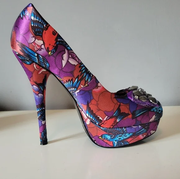 Iron Fist For Just Fabulous Havana Breeze Platforms, VGUC, Size 8 - Picture 6 of 13